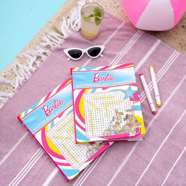 Barbie Word Search, Quips, Quotes, and Coloring Book