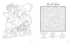 Alternative view 16 of Barbie Word Search, Quips, Quotes, and Coloring Book