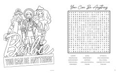 Alternative view 17 of Barbie Word Search, Quips, Quotes, and Coloring Book