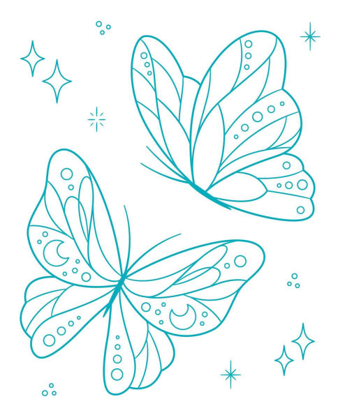 ColorWorld: All That Glitters!: Plus 35+ Glitter Stickers and Over 30 Pages to Color!