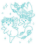 Alternative view 4 of ColorWorld: All That Glitters!: Plus 35+ Glitter Stickers and Over 30 Pages to Color!