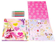 Alternative view 4 of Sparkle with Taylor! A Glitter Coloring Kit