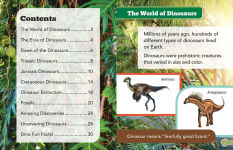 Alternative view 3 of Smithsonian Kids: DinoWorld Book and Magnetic Play Set