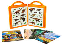 Alternative view 7 of Smithsonian Kids: DinoWorld Book and Magnetic Play Set