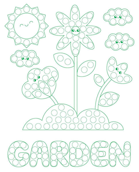 ColorWorld: Dot Art Fun!: Plus 35+ Stickers and Over 30 Pages to Color!
