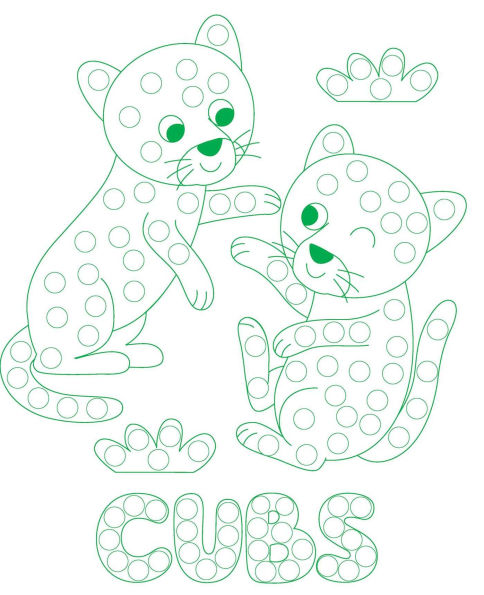 ColorWorld: Dot Art Fun!: Plus 35+ Stickers and Over 30 Pages to Color!