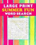 Alternative view 1 of Large Print Summer Fun Word Search