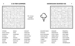 Alternative view 2 of Large Print Summer Fun Word Search
