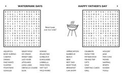 Alternative view 6 of Large Print Summer Fun Word Search