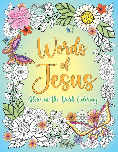 Words of Jesus Glow-in-the-Dark Coloring