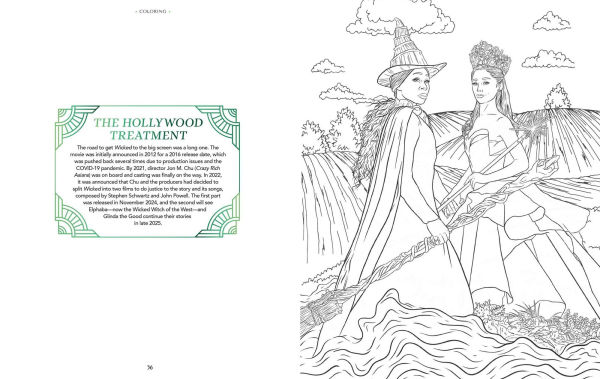 Wicked Coloring & Activity Book