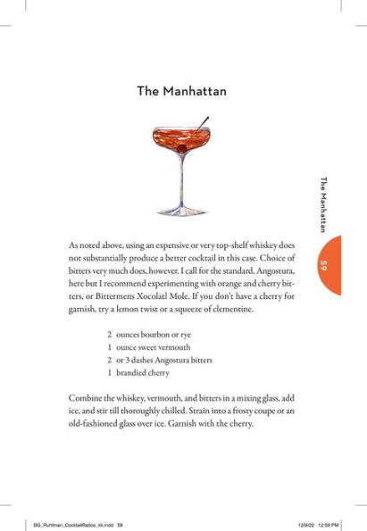 The Book of Cocktail Ratios: The Surprising Simplicity of Classic Cocktails