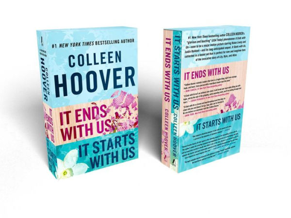 Colleen Hoover It Ends with Us Boxed Set: It Ends with Us, It Starts with Us - Box Set