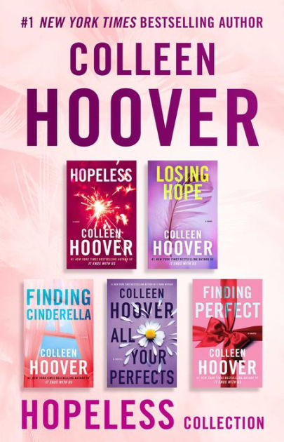 us st.Hopeless Series+too late By Colleen Hoover 6 Books collection Set  english