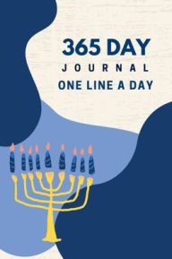 Title: 365 Day Journal - One Line A Day: Jewish Daily Journal to Become More Productive and Mindful, Author: Books That Help