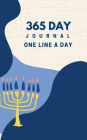 365 Day Journal - One Line A Day: Jewish Daily Journal to Become More Productive and Mindful