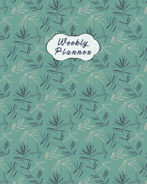 Weekly Planner One Page per Week Organizer Notebook, Simple Undated