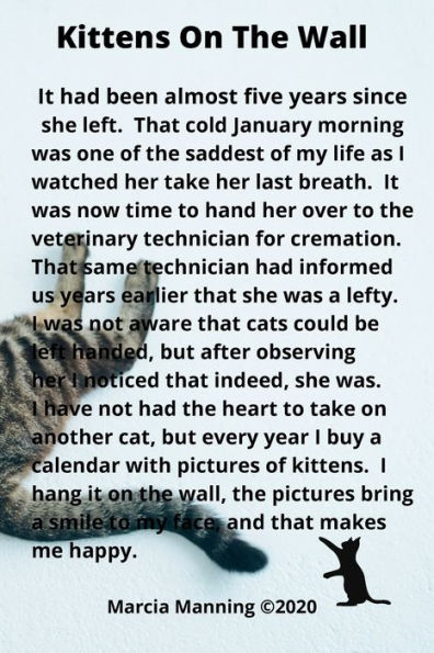KITTENS ON THE WALL: A Lined Journal Notebook dedicated to people who love cats and kittens.