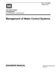 Title: Engineering Manual EM 1110-2-3600 Engineering and Design: Management of Water Control Systems October 2017:, Author: United States Government Us Army