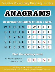 Title: Anagrams 5-letter vocabulary building word puzzles and other games: Education resources by Bounce Learning Kids, Author: Christopher Morgan