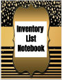Inventory List Notebook