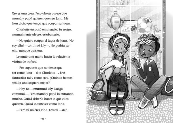 La hermana de la delantera