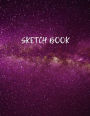 Sketch Book: Space Activity Sketch Book For Children Notebook For Drawing, Sketching, Painting, Doodling, Writing Sketchbook For Kids, Boys, Girls, Teens 8.5 x 11 (Sketch Pad)