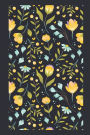 Navy Floral: Lined Journal