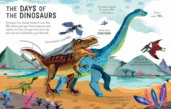 Curious Kids: Age of the Dinosaurs: With POP-UPS on every page