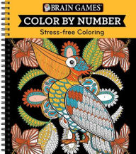 Title: Brain Games - Color by Number: Stress-Free Coloring (Orange), Author: Publications International Ltd