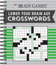 Title: Brain Games Lower Your Brain Age Crosswords, Author: Publications International Staff Ltd.