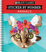 Brain Games Animals Sticker By Number