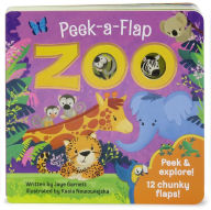 Title: Zoo (Peek-a-Flap Series), Author: Jaye Garnett