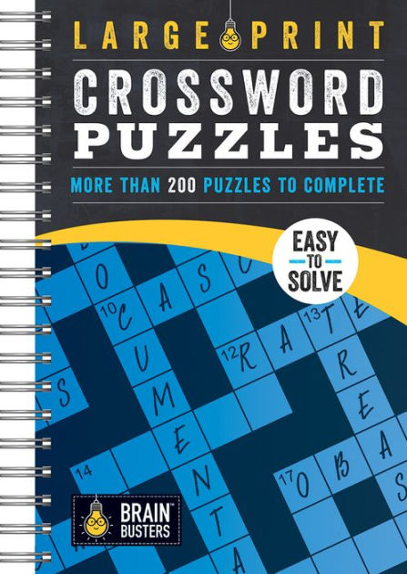 The Crossword Book: Over 350 Crosswords (Brain Busters)