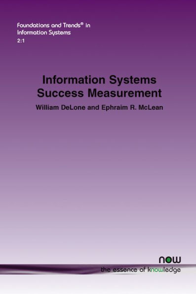 Information Systems Success Measurement
