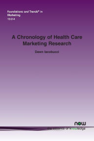 Title: A Chronology of Health Care Marketing Research, Author: Dawn Iacobucci