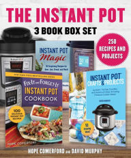 Title: Instant Pot 3 Book Box Set: 250 Recipes and Projects, 3 Great Books, 1 Low Price!, Author: Hope Comerford