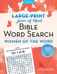 Title: Peace of Mind Bible Word Search Women of the Word, Author: Linda Peters