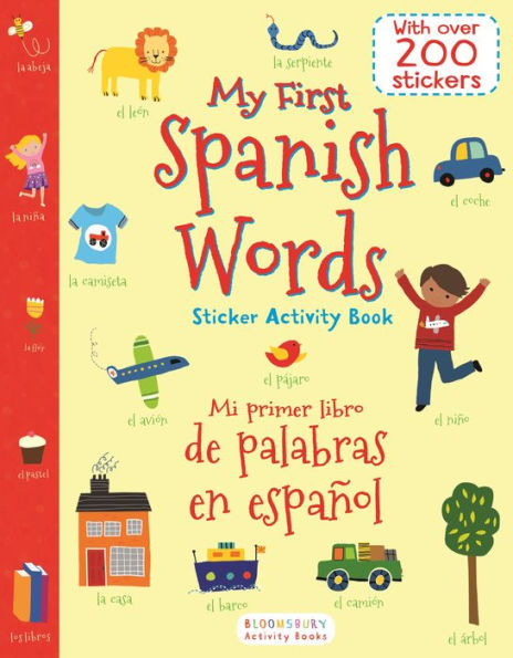 My First Spanish Words Sticker Activity Book/Mi Primer Libro de Palabras en Espanol