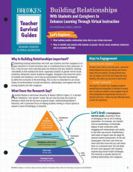 Title: Building Relationships with Students and Caregivers to Enhance Learning Through Virtual Instruction, Author: Timothy Knoster Ed.D.