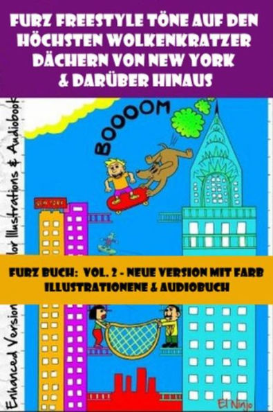 Kinder Bücher: Comic Für Kinder - Kinderwitze & Schulwitze: Furz Buch: Volumen 2 Mit Farb Illustrationen Hör Buch Audiobuch