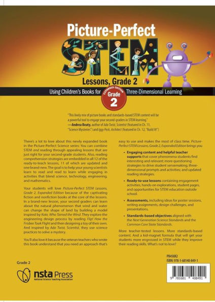 Picture-Perfect STEM Lessons, Grade 2 Expanded Edition: Using Children's Books for Three-Dimensional Learning