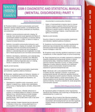 Title: DSM-5 Diagnostic and Statistical Manual (Mental Disorders) Part 1: (Speedy Study Guides), Author: Speedy Publishing