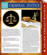 Title: Criminal Justice (Speedy Study Guides), Author: Speedy Publishing