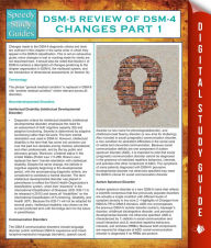 Title: DSM-5 Review of DSM-4 Changes Part I (Speedy Study Guides), Author: Speedy Publishing
