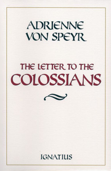 The Letter to the Colossians