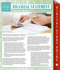 Title: Financial Statements (Speedy Study Guides), Author: Speedy Publishing
