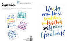 Alternative view 2 of Secrets of Brush Calligraphy: An inspirational workbook to develop your brush calligraphy skills with 7 exclusive art cards to pull out and treasure
