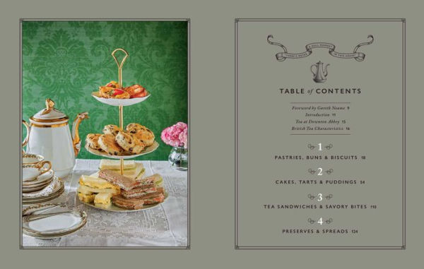 The Official Downton Abbey Afternoon Tea Cookbook: Teatime Drinks, Scones, Savories & Sweets