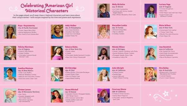 American Girl Sweet & Savory Treats Cookbook: Delicious Recipes Inspired by Your Favorite Characters (American Girl Doll gifts)